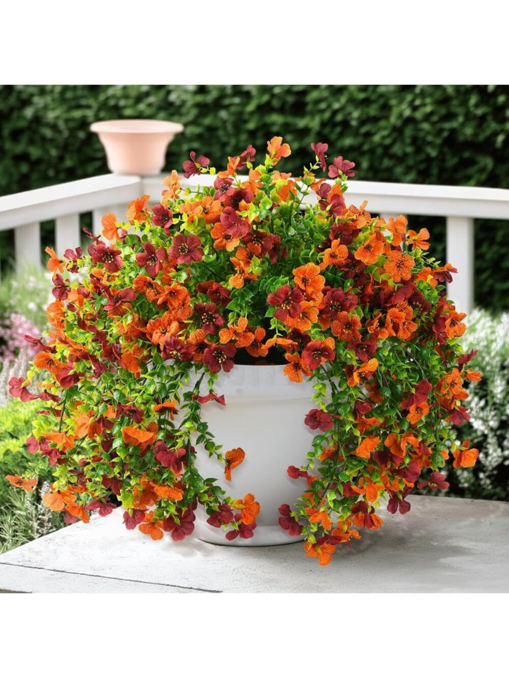 New Artificial Fall Fake Flowers for Outdoor Fall Decoration